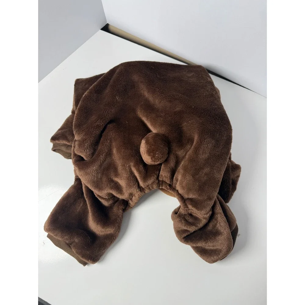 Kensington Kennel Club Brown Bear Dog Costume Fleece Hooded Pet Outfit XL